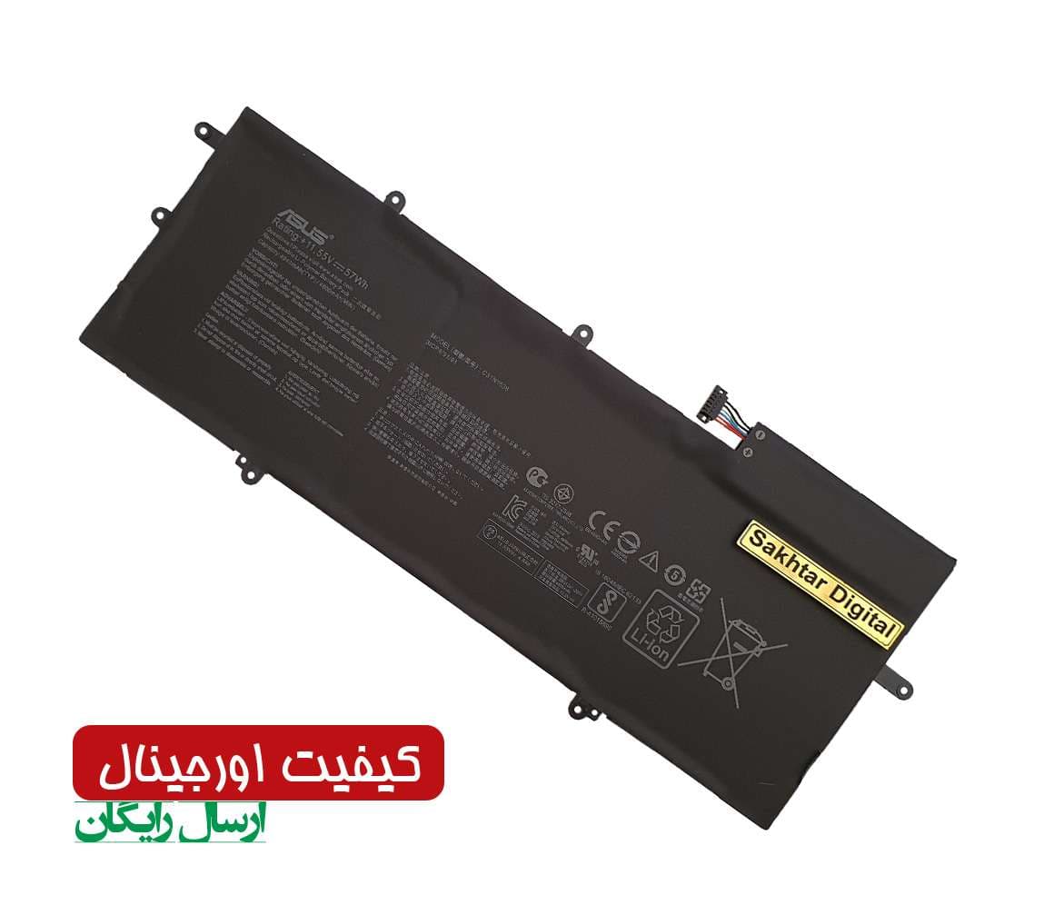 باتری اورجینال لپ تاپ ایسوس Asus UX360 / Q324UA