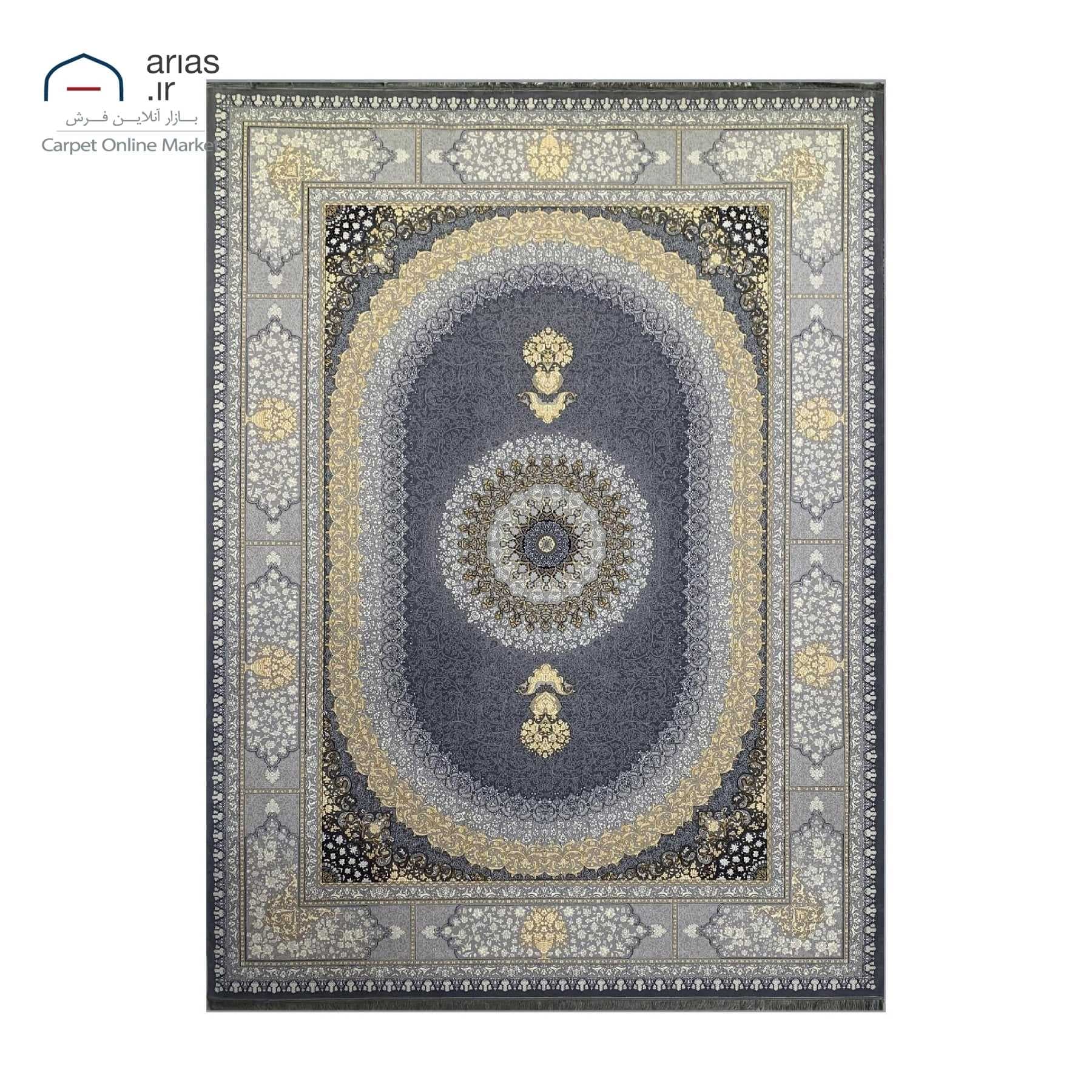 فرش ماشینی کلاسیک آریاس 700 شانه کد M04024 — تصویر ۲