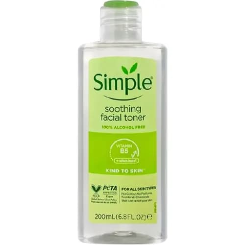تونر سیمپل مدل Kind To Skin مناسب پوست حساس حجم ی‌لیتر 200 میل