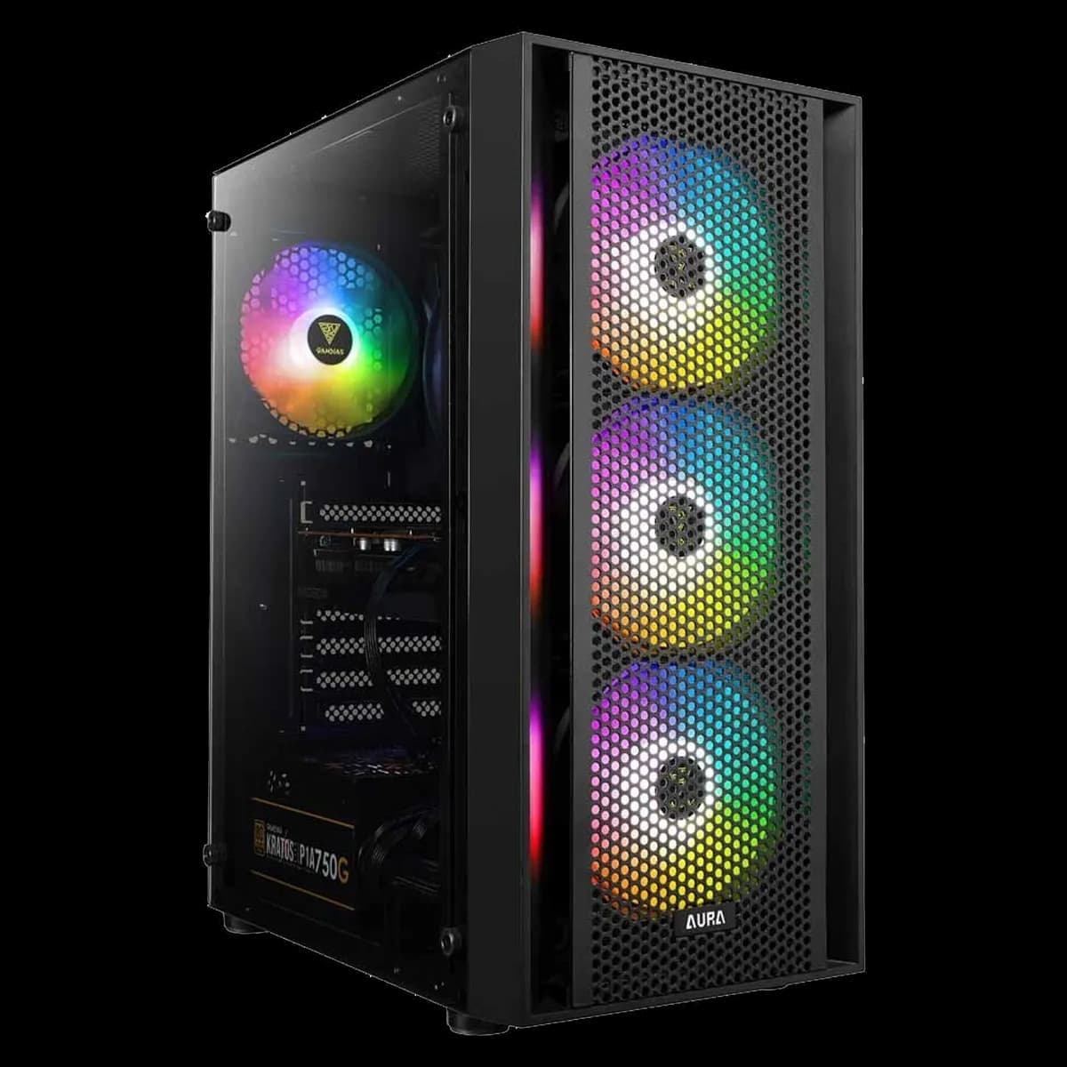 کیس کامپیوتر گیم دیاس مدل GAMDIAS AURA GC2 ELITE ARGB