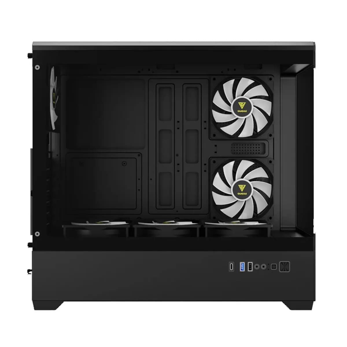 کیس کامپیوتر گیم دیاس مدل GAMDIAS AURA GC106 — تصویر ۴