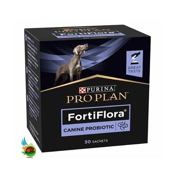 پودر پروبیوتیک پوروپلن سگ Proplan Fortiflora یک عددی