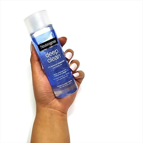 محلول دو فاز پاک کننده آرایش چشم نوتروژینا مدل Deep Clean — تصویر ۲