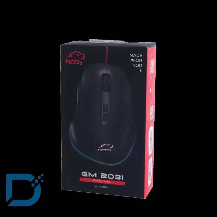 موس گیمینگ تسکو مدل GM 2031 — تصویر ۶