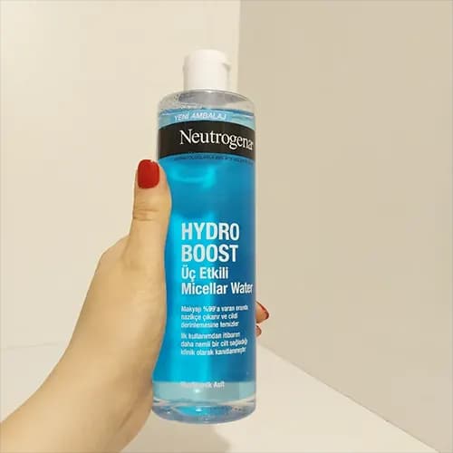 میسلار واتر سه کاره نوتروژینا مدل Hydro Boost حجم ۴۰۰ میل — تصویر ۳