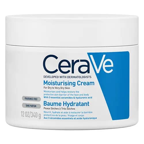 کرم مرطوب کننده و آبرسان سراوی Cerave مناسب پوست خشک — تصویر ۶