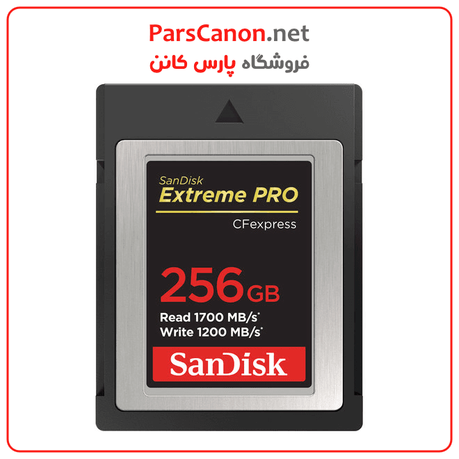کارت حافظه سن دیسک SanDisk 256GB Extreme PRO CFexpress Card Type B