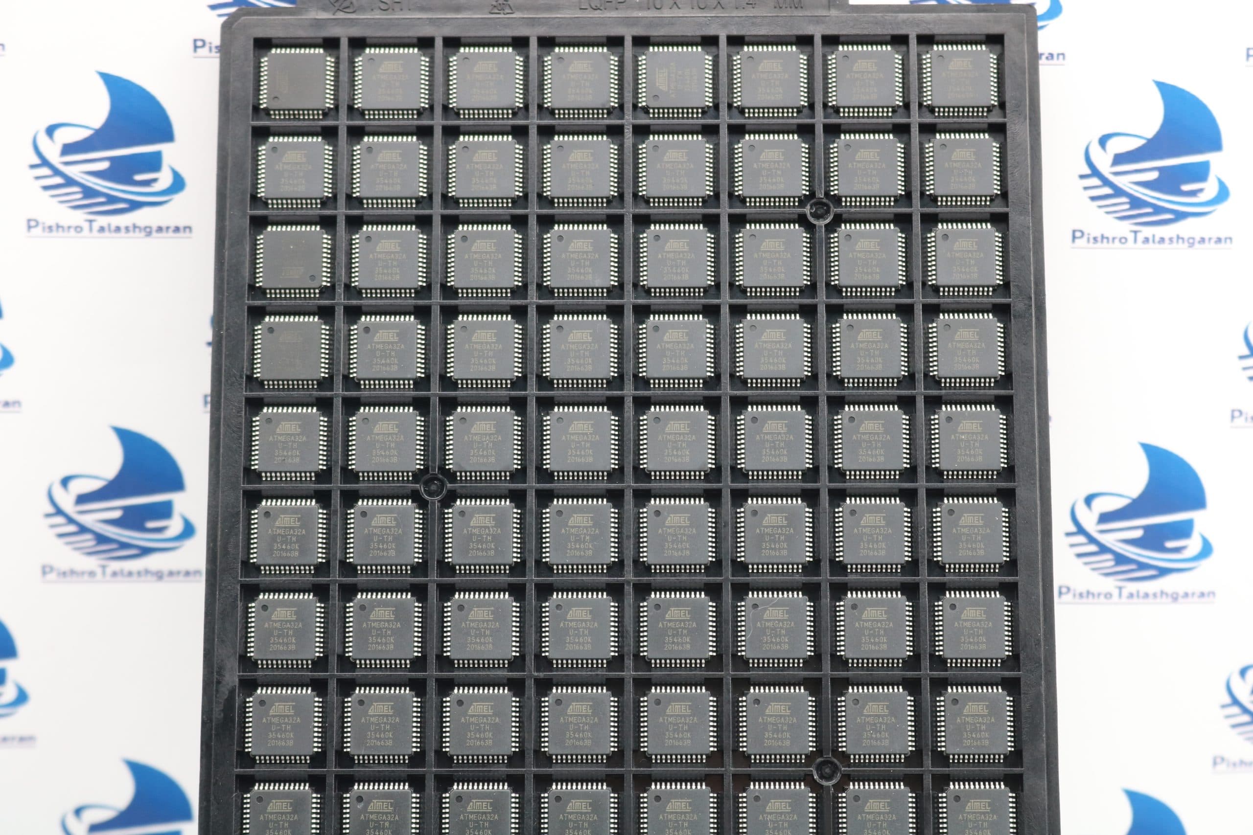 میکروکنترلر ATMEGA32A-AU پکیج SMD TQFP-44 — تصویر ۶