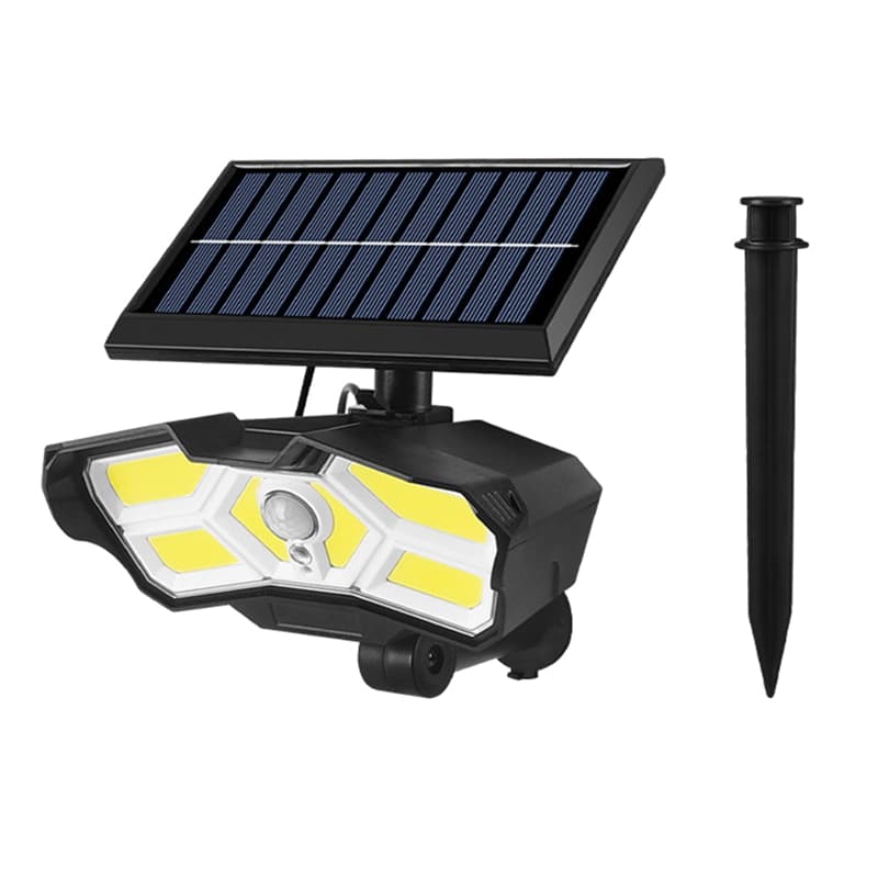 چراغ خورشیدی چندکاره با پنل جدا مدل KXK-600C