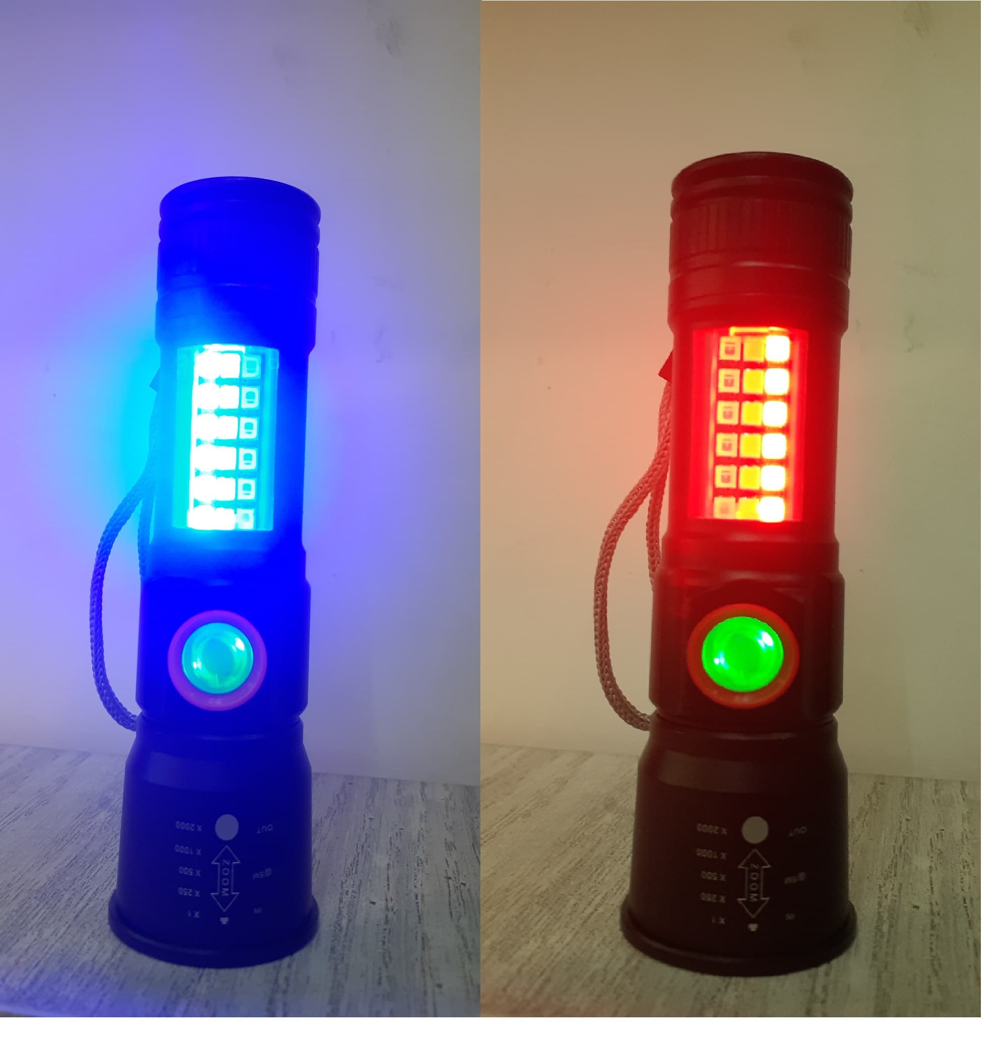 چراغ قوه پلیسی زومدار اسمال سان مدل ZY-2005C — تصویر ۳