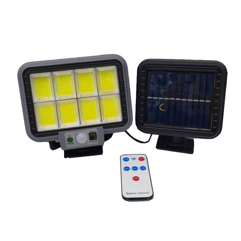 چراغ خورشیدی دیواری با پنل جدا مدل HS-8021B