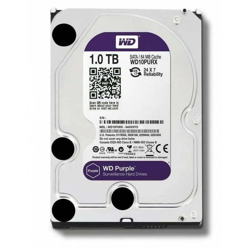 هارد دیسک اینترنال WD 1TB Purple — تصویر ۷
