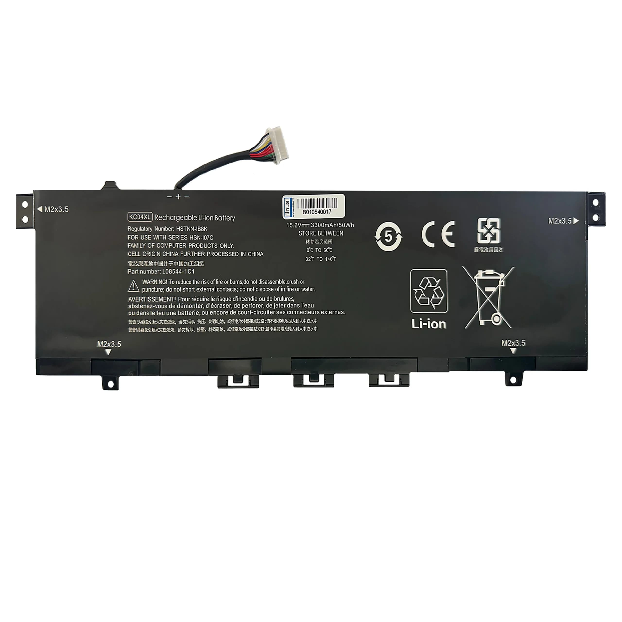 HP BATTERY ENVY X360 13-AG KC04XL 3300MAH — تصویر ۳