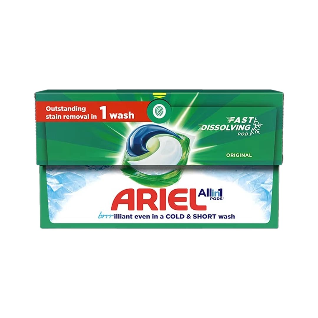 قرص ماشین لباسشویی آریل مدل All in 1 بسته 20 عددی - پاکینو