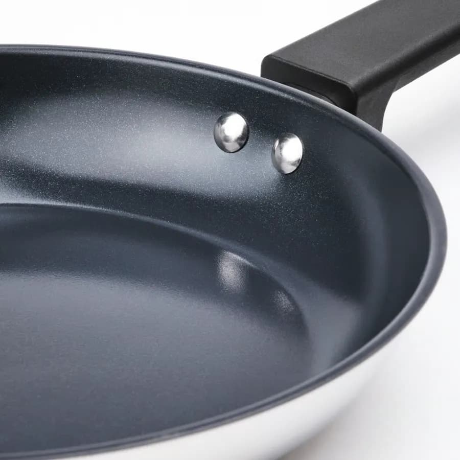ماهیتابه، روکش نچسب/استیل ضد زنگ، 24 سانتی‌متر ایکیا مدل MIDDAGSMAT — تصویر ۹