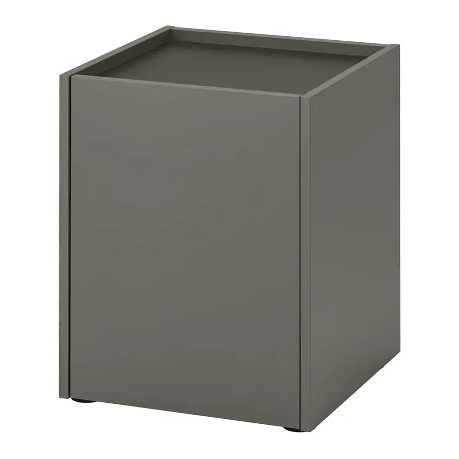 میز کنار تخت، خاکستری تیره، ۴۱x۴۱x۵۰ سانتی‌متر ایکیا مدل PLÖJKER — تصویر ۹