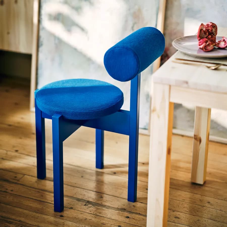 صندلی، آبی روشن/نابک، آبی روشن ایکیا مدل IKEA PS 2026 — تصویر ۴