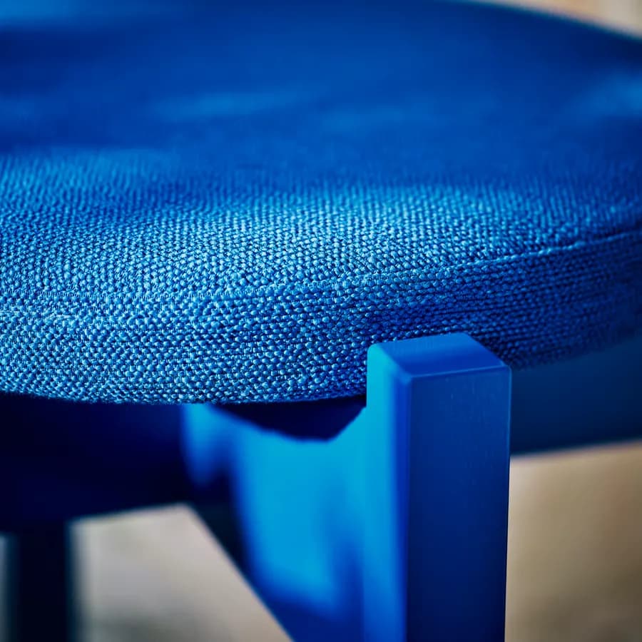 میز و ۲ صندلی، چوب کاج/نابک آبی روشن، ۷۰x۷۰ سانتی‌متر ایکیا مدل IKEA PS 2026 — تصویر ۸