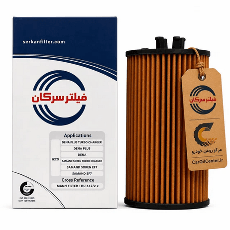 فیلتر روغن سرکان سمند ملی (EF7) کد فنی SF7110