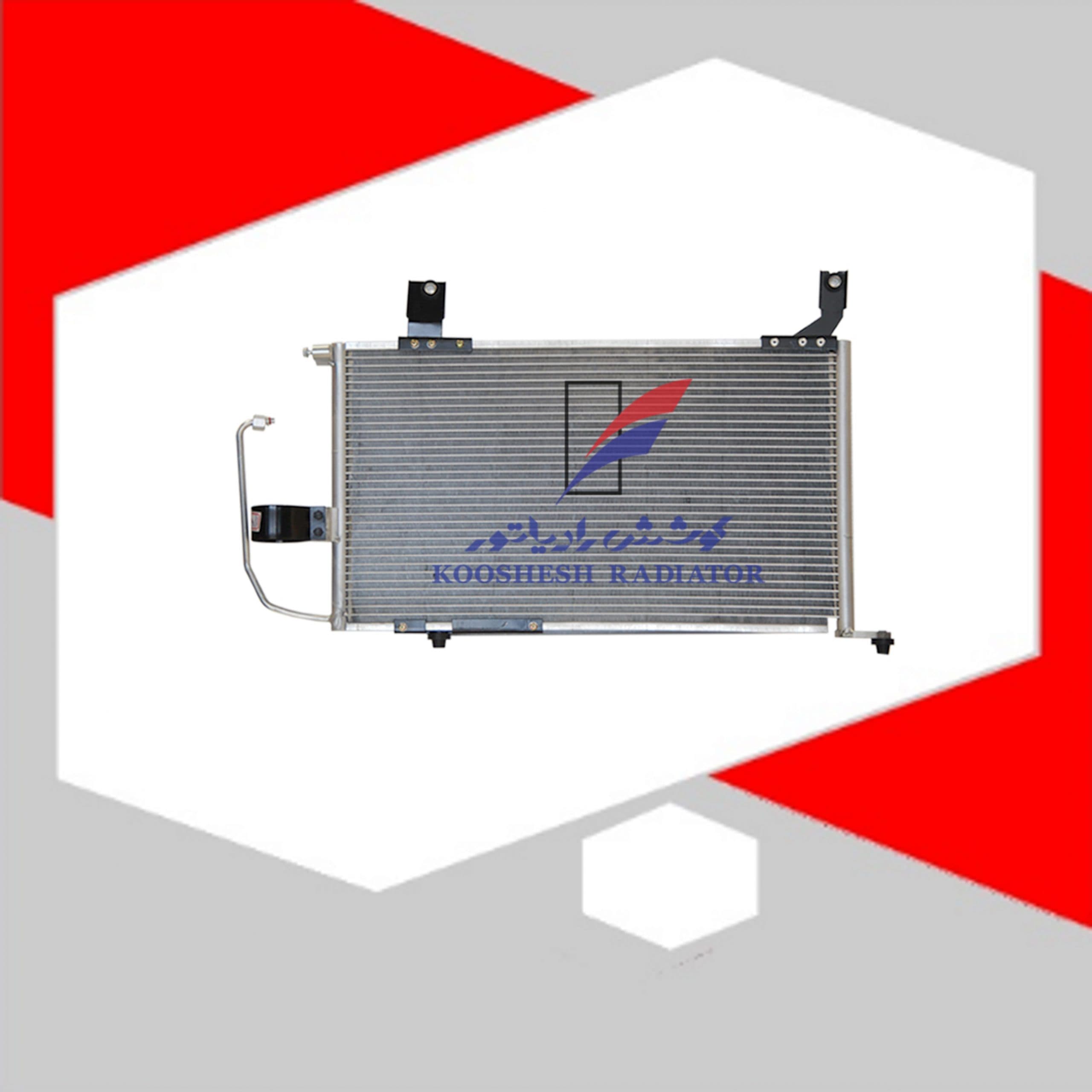 رادیاتور کولر كندانسور تیبا 1 (87/1 با بست تیبا) کوشش — تصویر ۶