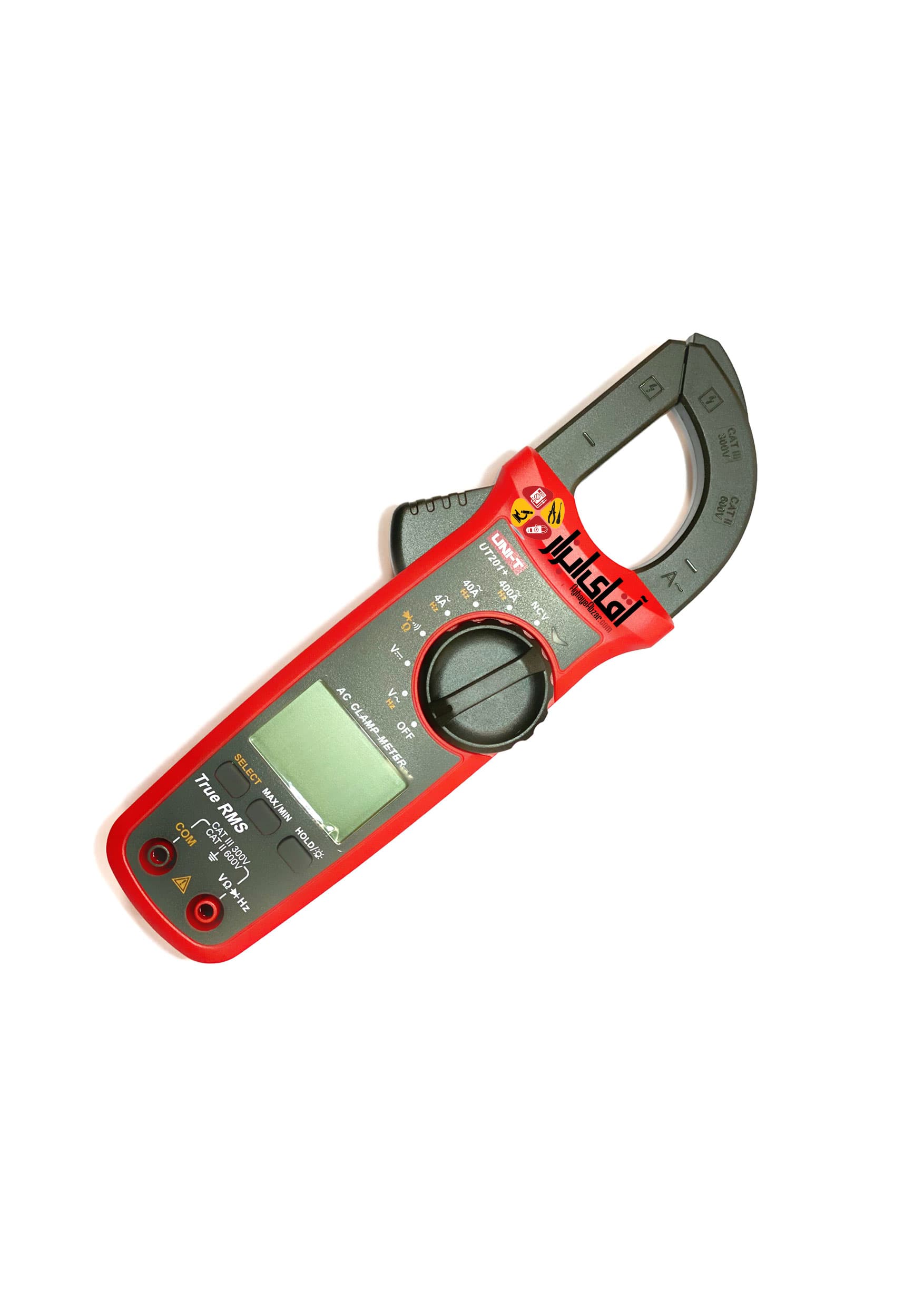 آمپرمتر کلمپی True RMS AC 400A دیجیتال یونیتی UNI-T UT201 Plus