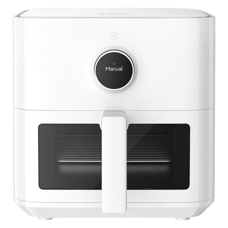 سرخ کن بدون روغن شیائومی air fryer 5.5L مدل MAF15 سفید – Open Box (شکتستگی جزئی-خار در از داخل کمی شکسته شده است)