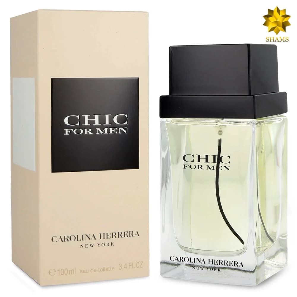 Carolina Herrera Chic For Men Edt 100ml — تصویر ۳