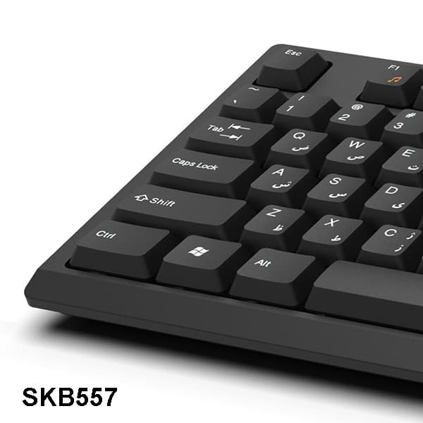 کیبورد باسیم سیبراتون مدل SKB557 — تصویر ۷