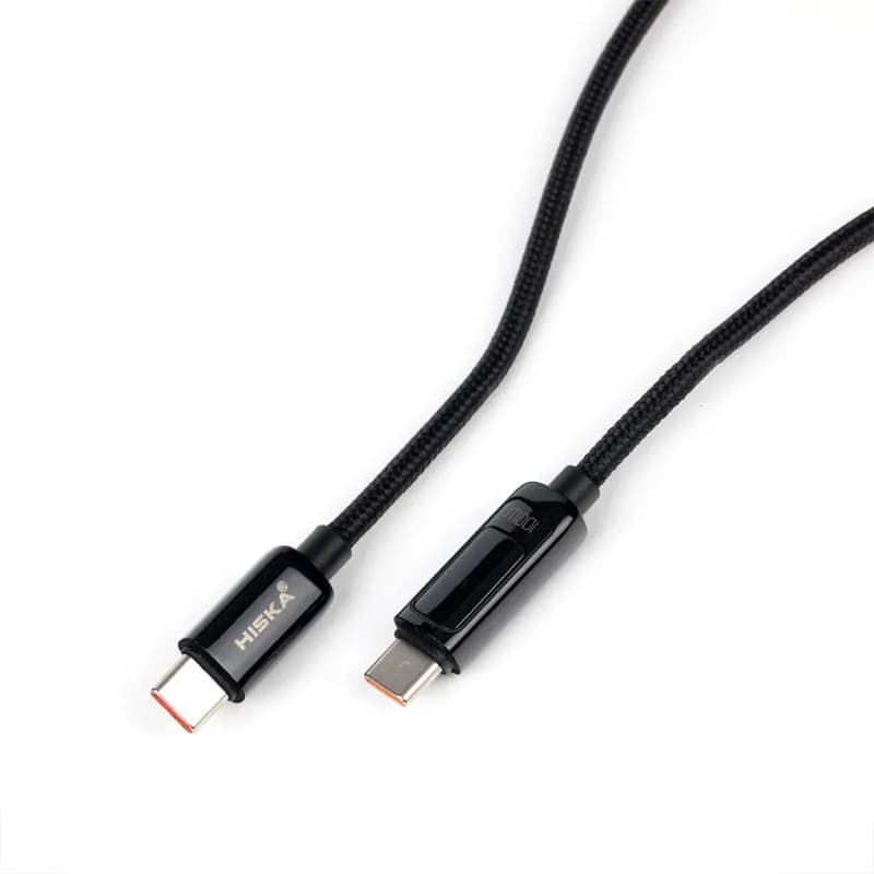 کابل تبدیل USB-C به USB-C هیسکا مدل LX-15CC طول 1.2 متر — تصویر ۳