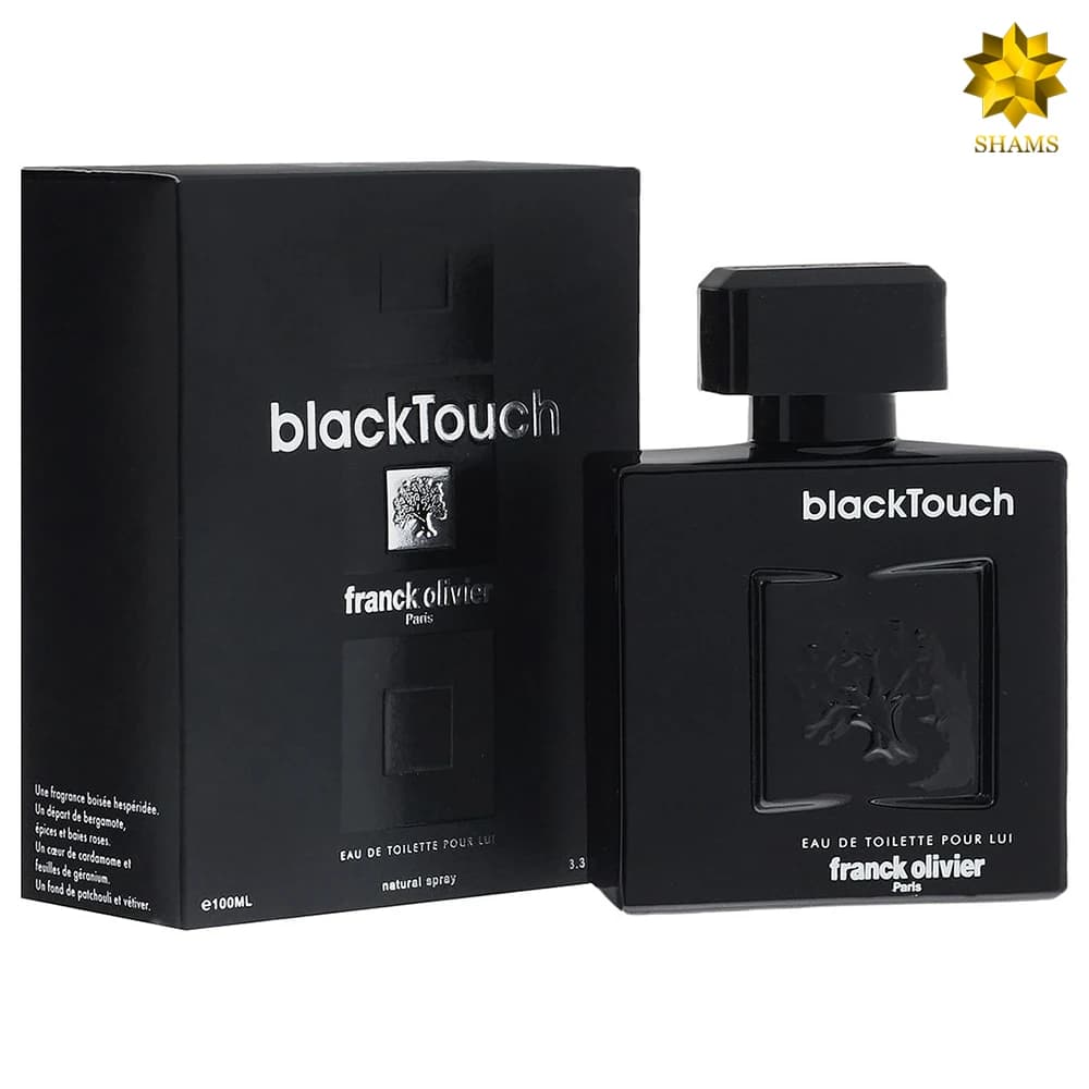 Franck Olivier Black Touch Edt 100ml — تصویر ۳