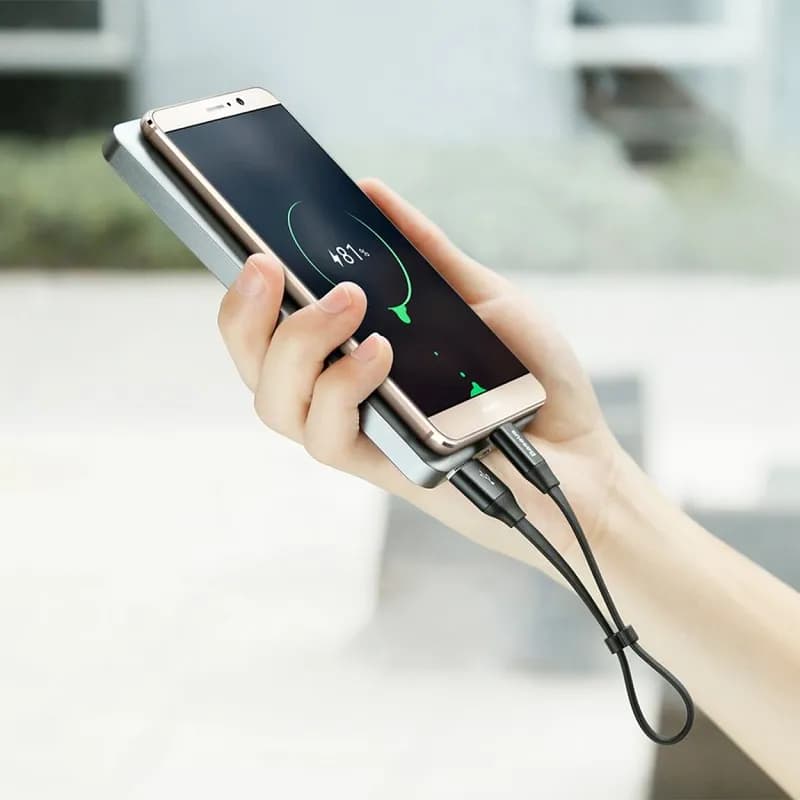 کابل تبدیل USB به USB-C باسئوس مدل CATMBJ-01 طول 0.23 متر — تصویر ۵