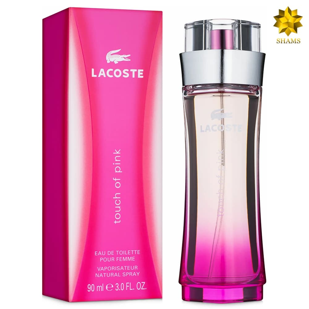 Lacoste Touch Of Pink Edt 90ml — تصویر ۳