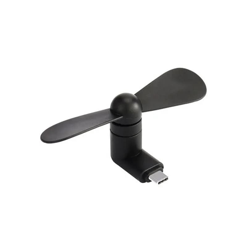 پنکه همراه USB-C تایپ سی مدل OTG Mini USB-TYPE C — تصویر ۴