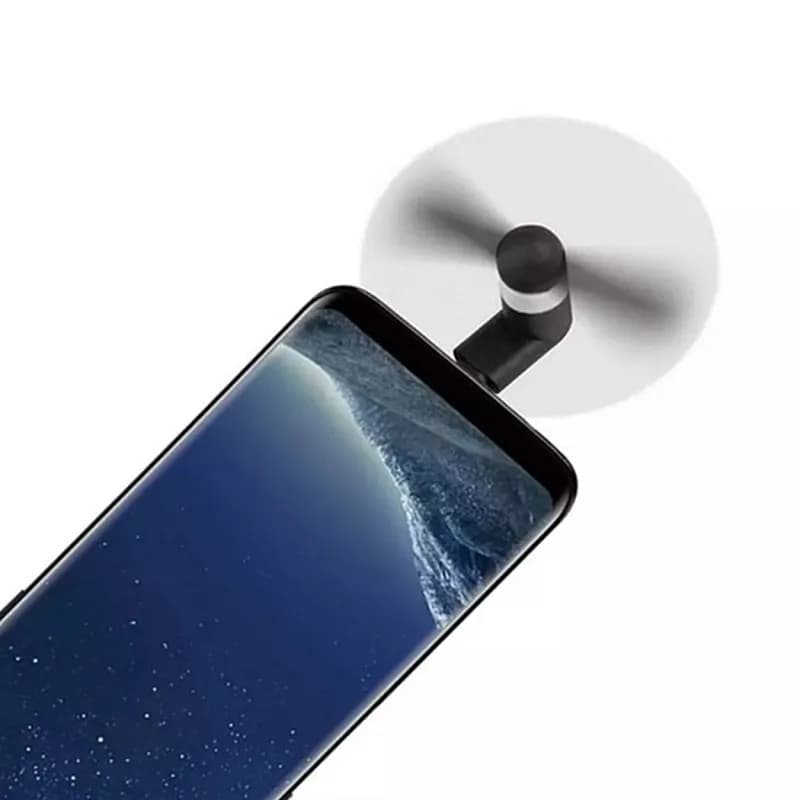 پنکه همراه USB-C تایپ سی مدل OTG Mini USB-TYPE C — تصویر ۵
