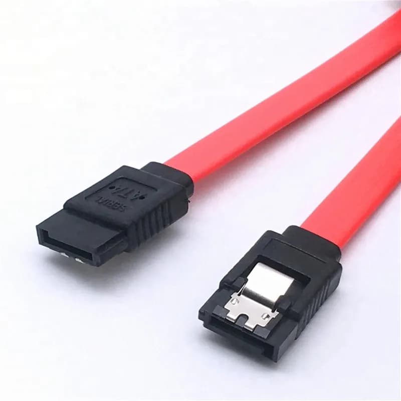 کابل دیتا ساتا SATA قفل دار طول 0.4 متری — تصویر ۳