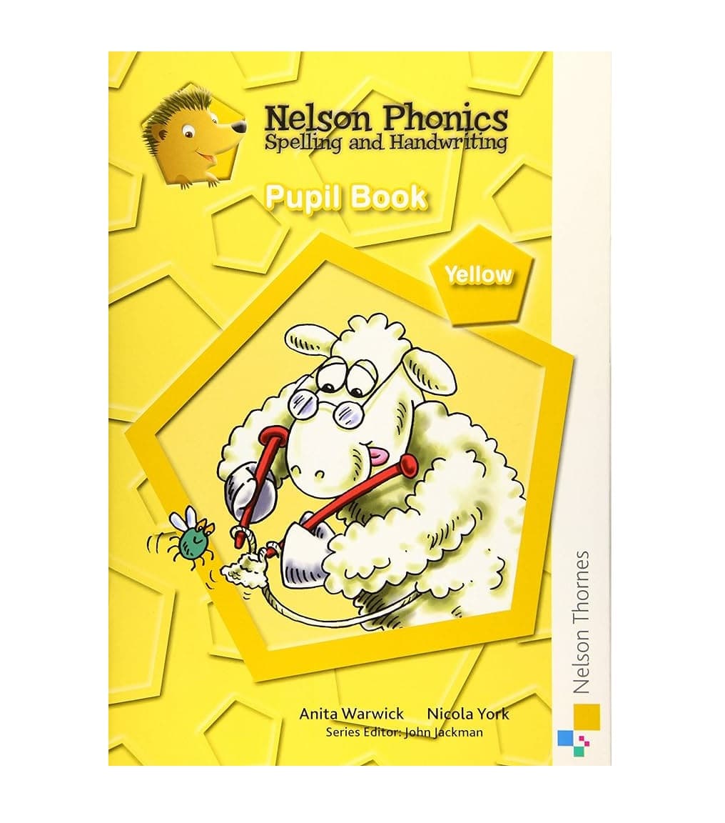 نلسون فونیکس Nelson Phonics Yellow Spelling And Handwriting Pupil Book — تصویر ۲