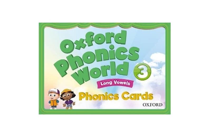 فلش کارت آکسفورد فونیکس ورد سه Oxford Phonics World 3 Flashcards