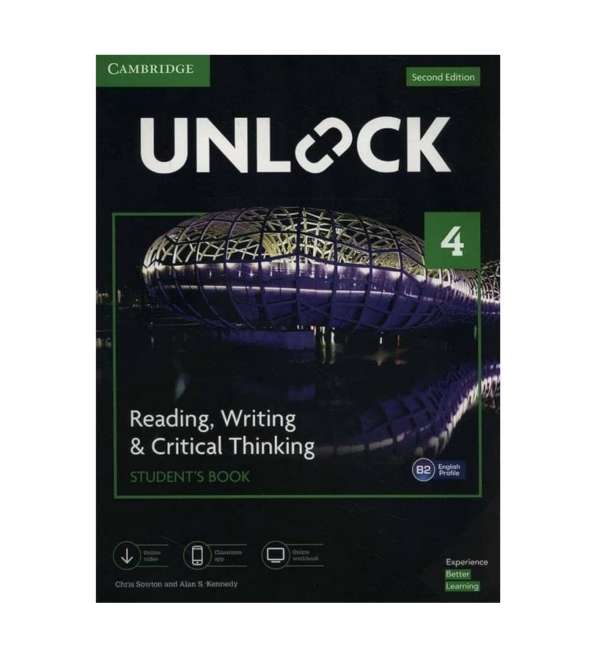 آنلاک چهار ریدینگ رایتینگ اند کریتیکال تینکینگ Unlock 4 Reading Writing and Critical Thinking Second Edition