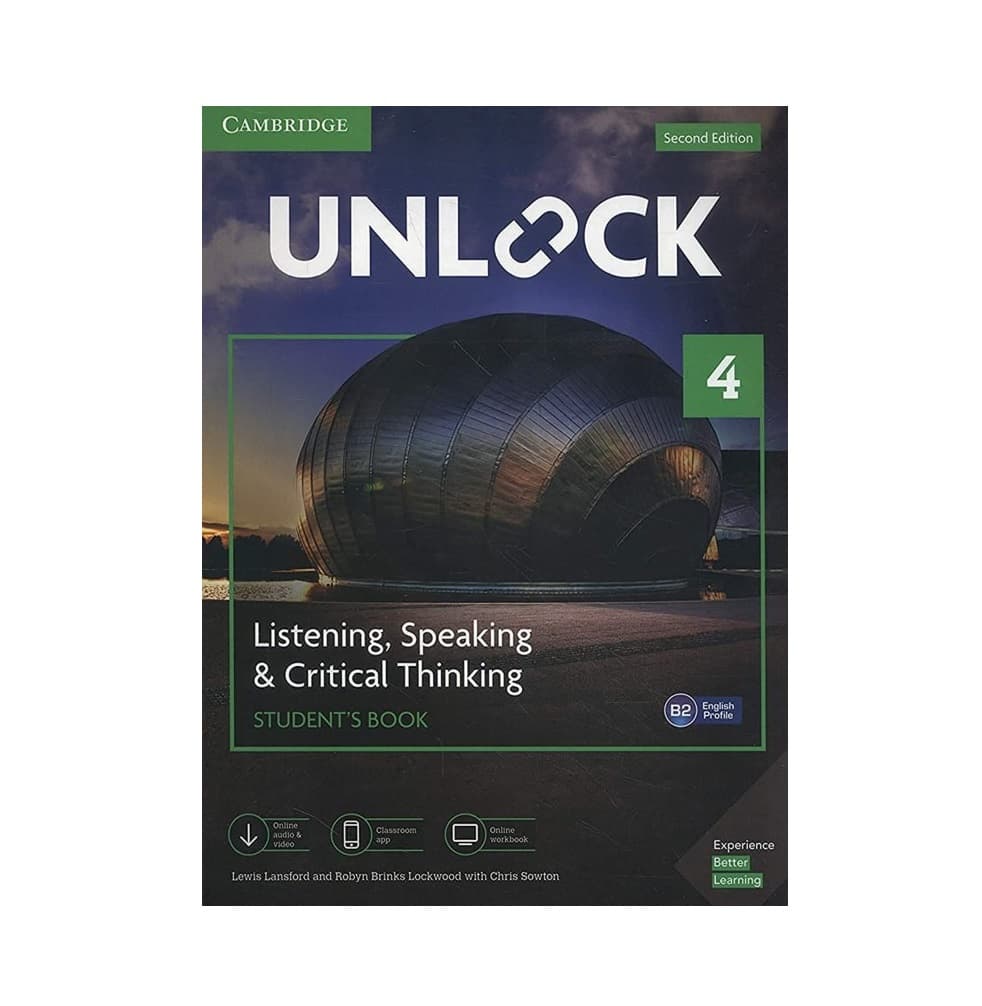 آنلاک چهار لیسنینگ اسپیکینگ اند کریتیکال تینکینگ Unlock 4 Listening Speaking and Critical Thinking Second Edition — تصویر ۲