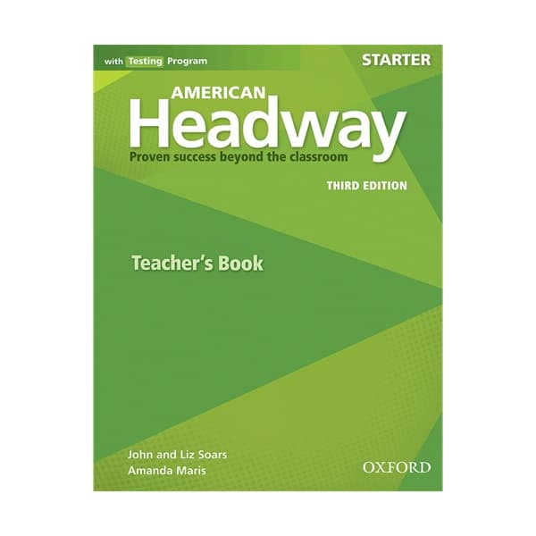 American Headway Starter Teacher’s Book Third Edition کتاب معلم امریکن هدوی استارتر ویرایش سوم