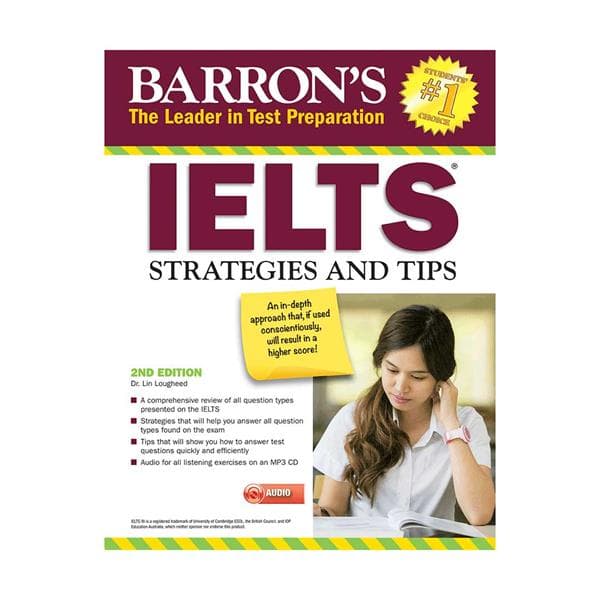 Barrons Ielts Strategies and Tips 2nd Edition بارونز آیلتس استراتژیز اند تیپز ویرایش دوم — تصویر ۲