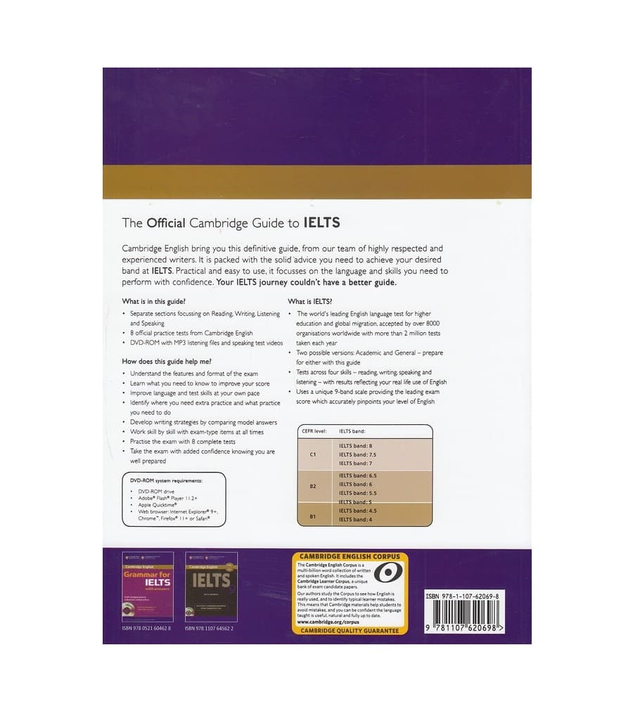 The Official Cambridge Guide To Ielts for Academic & General Training آفیشیال کمبریج گاید تو آیلتس آکادمیک اند جنرال — تصویر ۳
