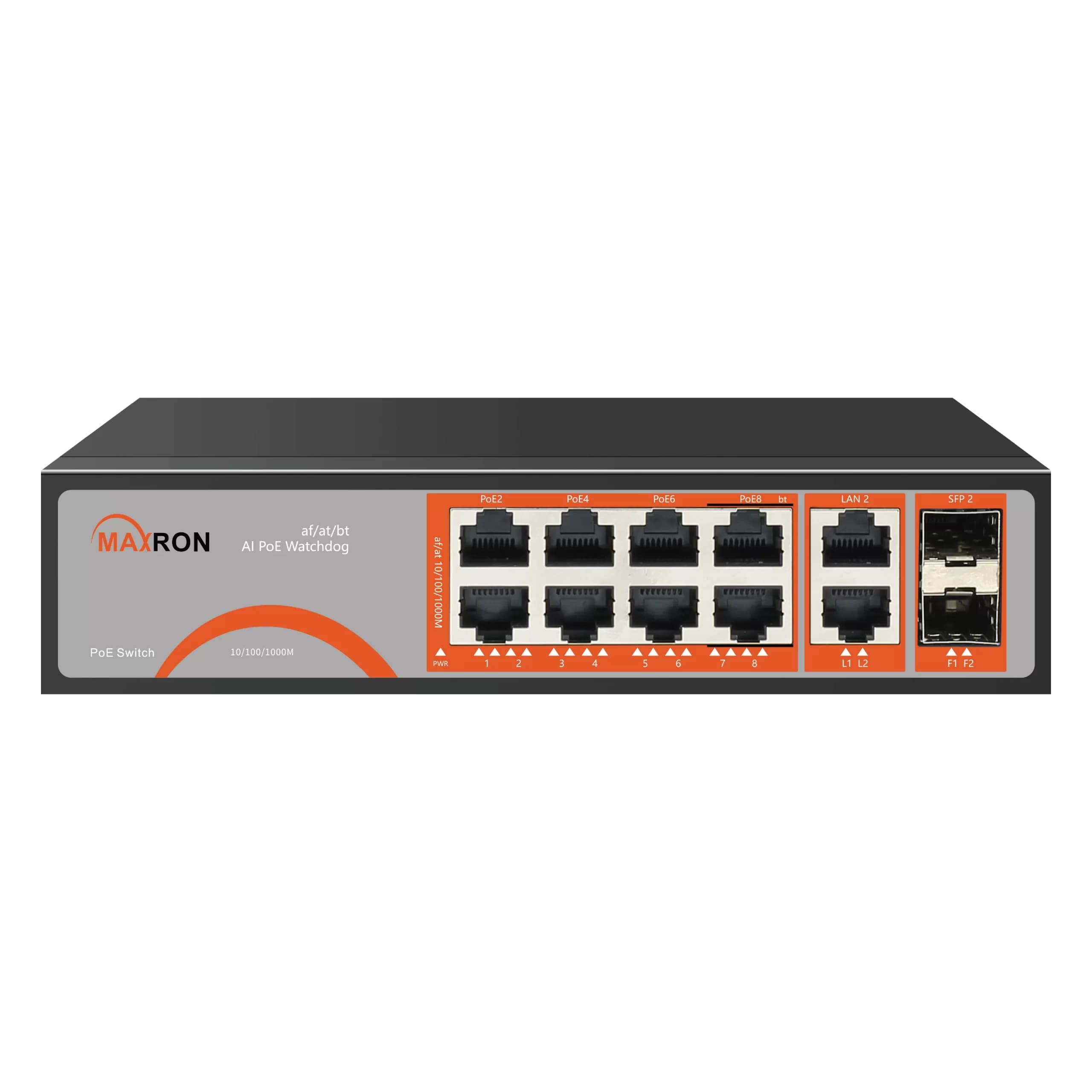 سوئیچ 8 پورت مکسرون مدل MSW-3208GP-2GL-120I — تصویر ۶