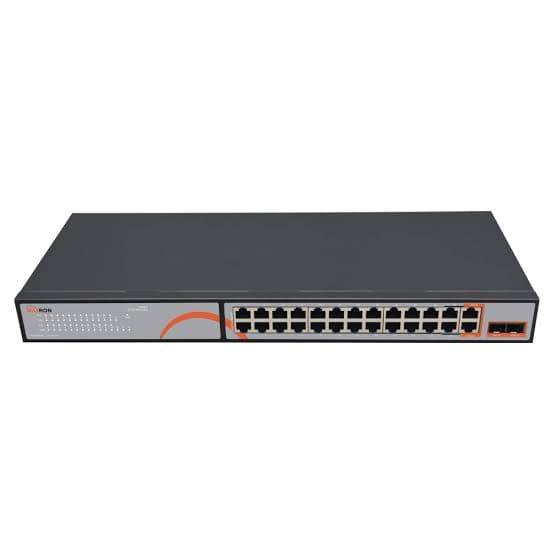 سوئیچ 24 پورت مکسرون مدل MSW-3224GFP-2GL-300I — تصویر ۶