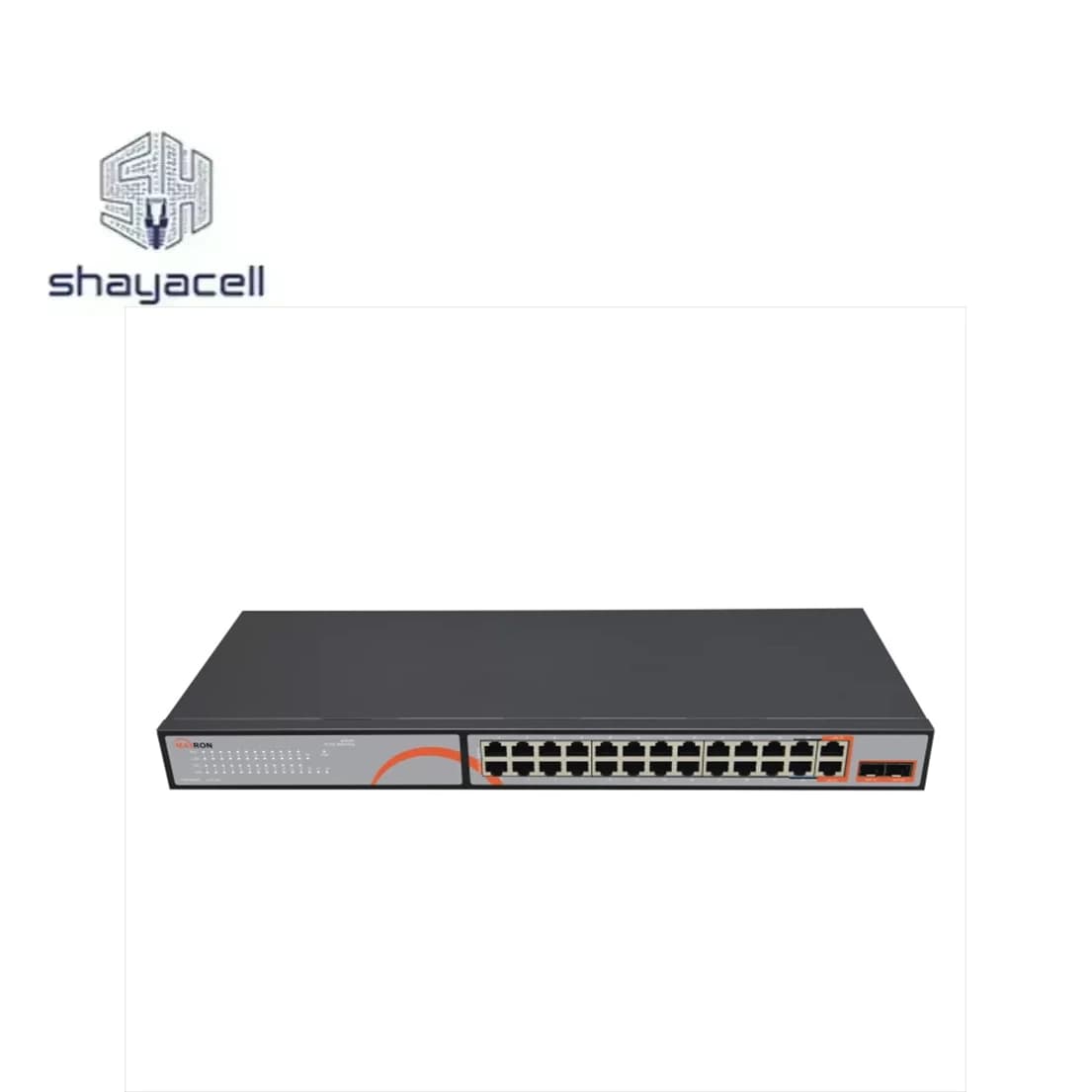 سوئیچ 24 پورت مکسرون مدل MSW-3224GFP-2GL-300I — تصویر ۷