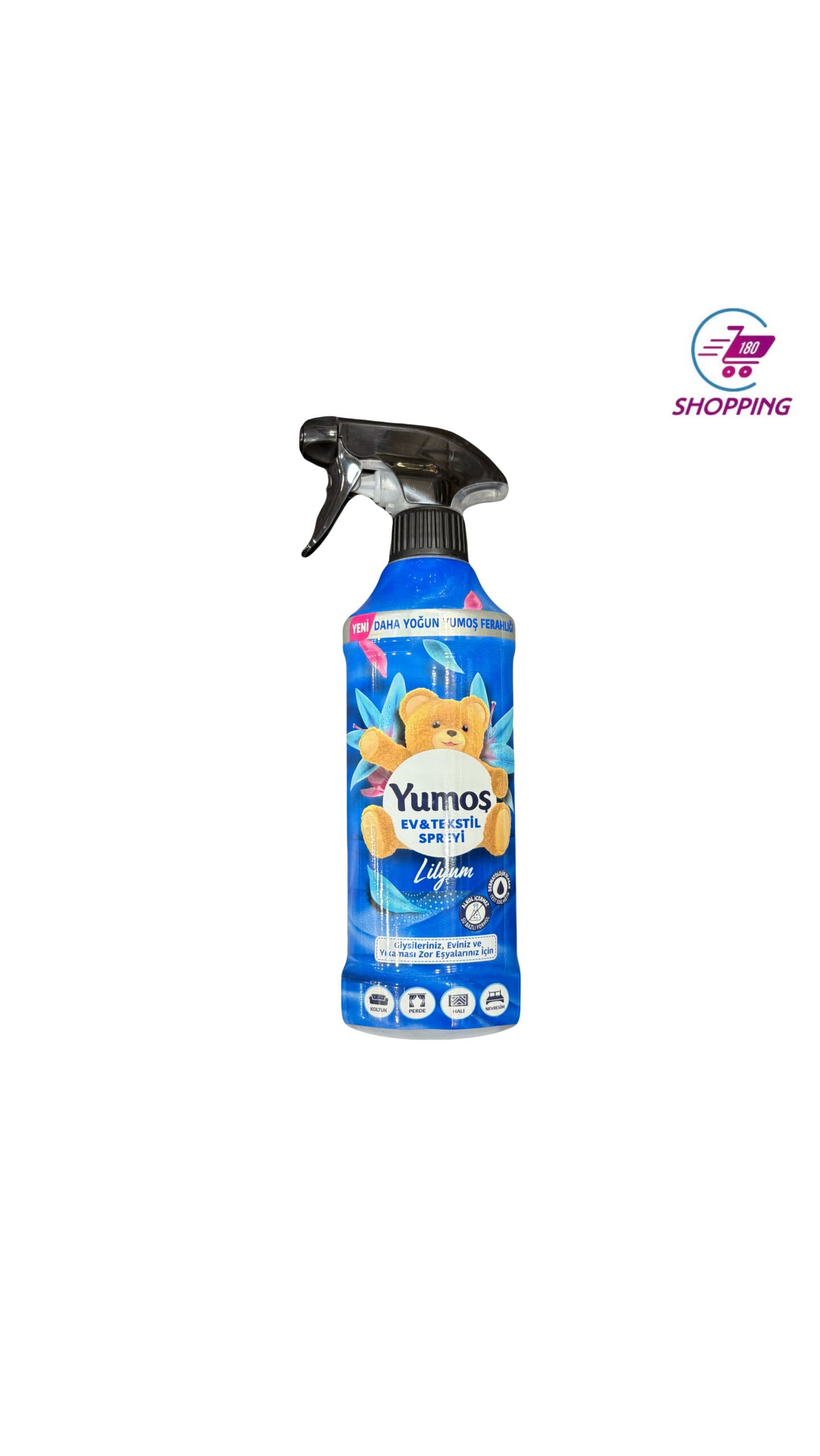 اسپری خوشبو کننده هوا یوموش مدل Lilium با رایحه گل لیلیوم حجم 450 میل