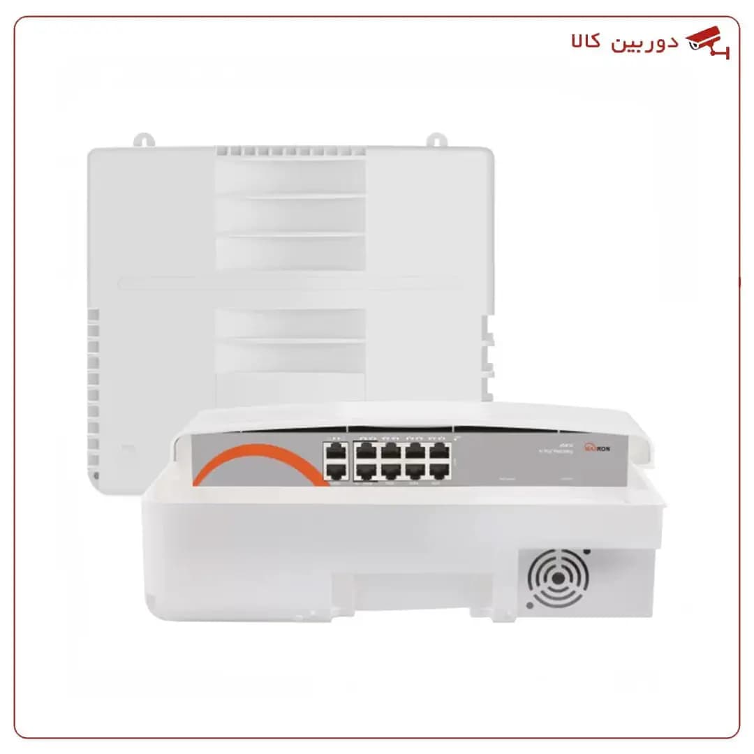 سوئیچ 8 پورت مکسرون مدل MSW-3008FP-2FL-120I/OD — تصویر ۳