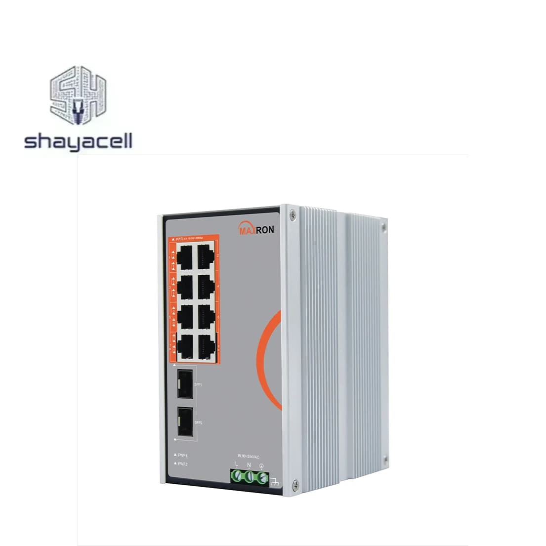 سوئیچ 8 پورت صنعتی مکسرون مدل MSW-5208GUPI-130I — تصویر ۵