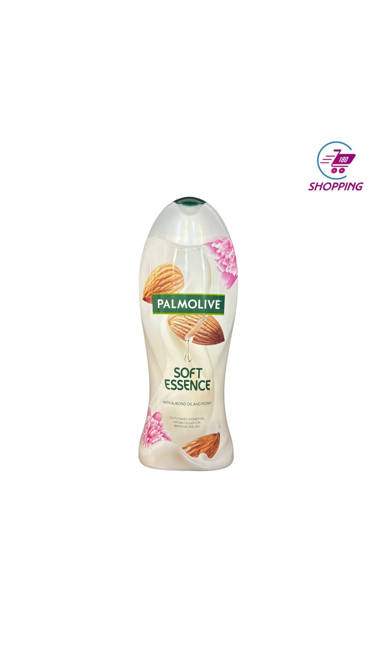 شامپو بدن پالمولیو با رایحه بادام مدل Soft حجم500 میل