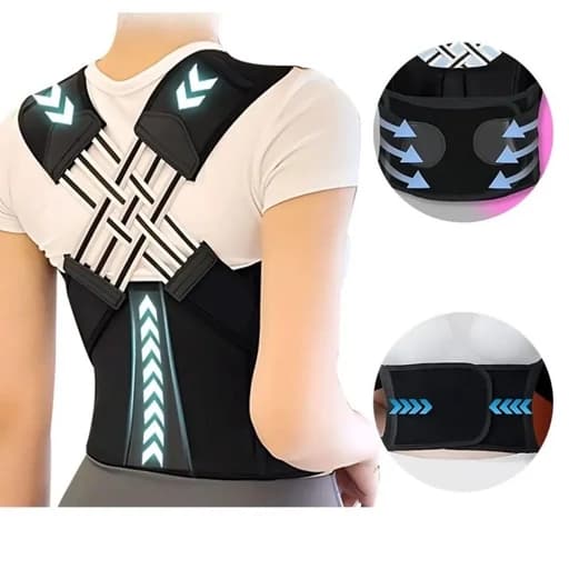 کمربند طبی اصلاح قوز کتف و کمر ضربدری مدل 46730 | Shoulder and Back Posture Corrector Belt — تصویر ۷